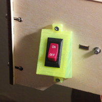 Small Switch Plate 3D Printing 27178