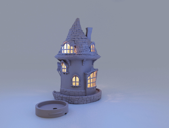 HOUSE LAMP 3D Print 272215 HOUSE LAMP 3D Print 272215