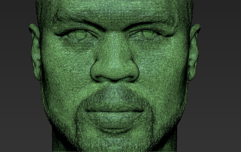 50 Cent bust 3D printing ready stl obj formats 3D Print 272395