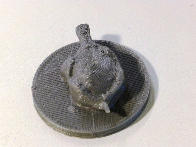 My 123D Catch Turtle Try 3D Print 27262