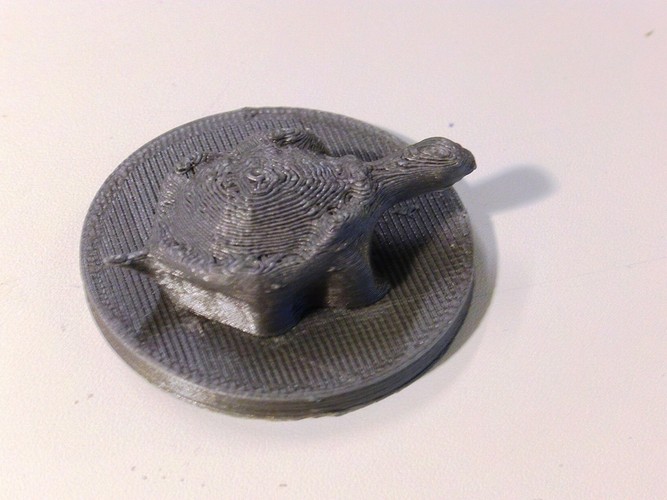 My 123D Catch Turtle Try 3D Print 27263