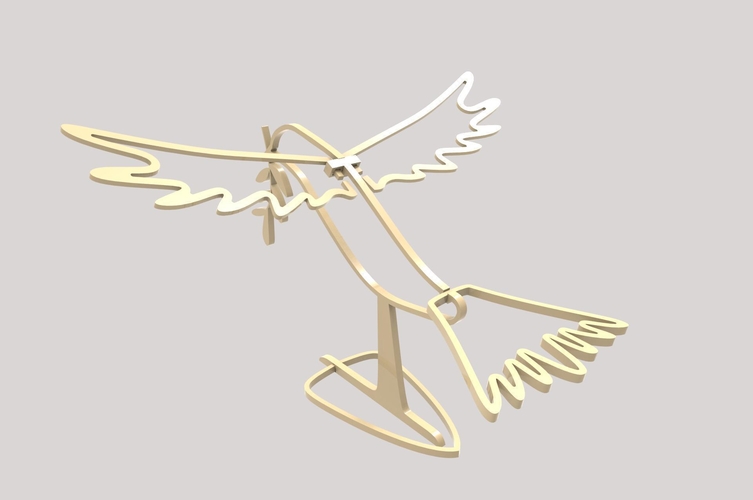 Dove of peace 3D Print 272997
