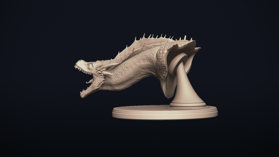 Drogon - Dragon Bust - Game of Thrones 3D Print 273286