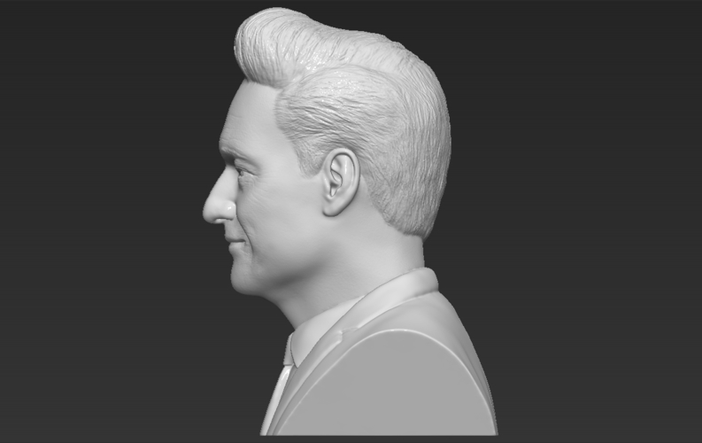 Conan OBrien bust ready for full color 3D printing 3D Print 273773