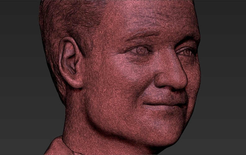 Conan OBrien bust ready for full color 3D printing 3D Print 273783