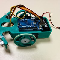 Small Arduino mobile robot 3D Printing 27420