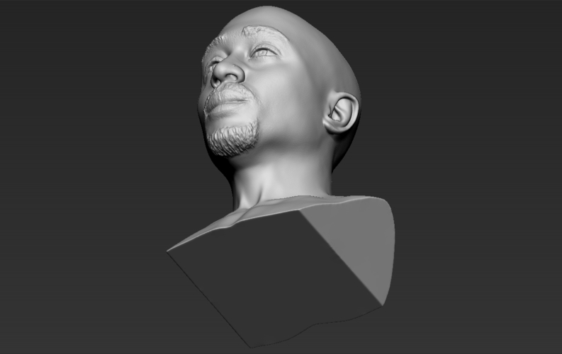 Tupac Shakur bust 3D printing ready stl obj formats 3D Print 274561