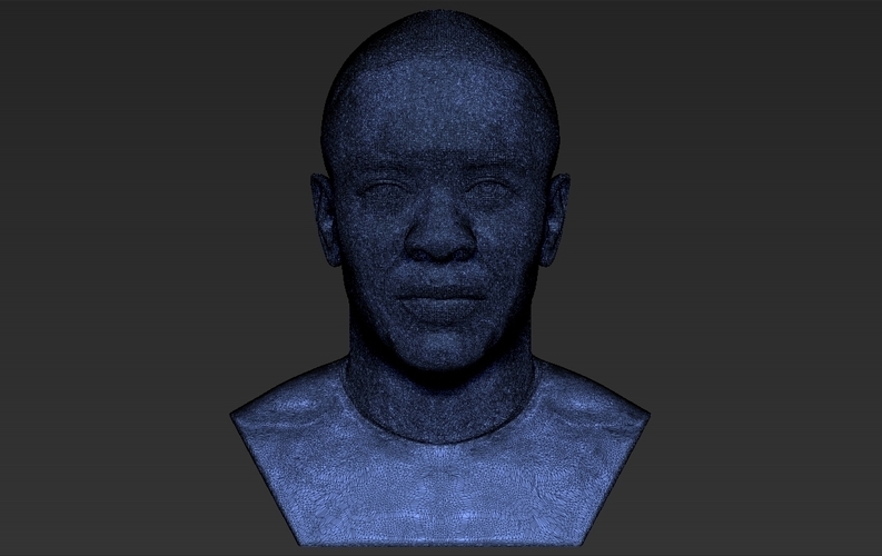 Dr Dre bust ready for full color 3D printing 3D Print 274633