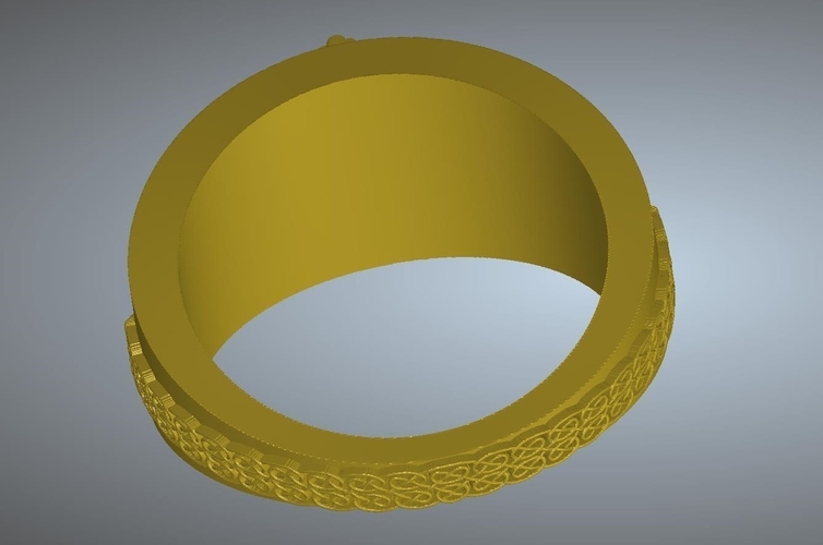 ring simple r01 for 3d-print and cnc share for free 3D Print 275149