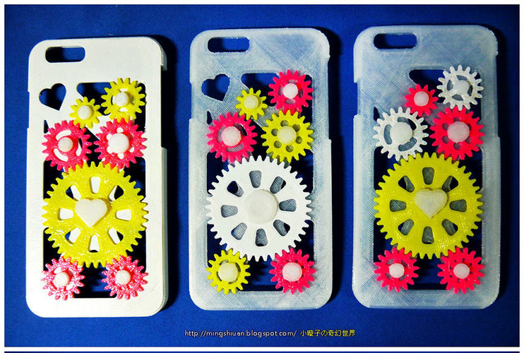 iPhone 6 & iPhone 6 Plus Gear Case 3D Print 27639