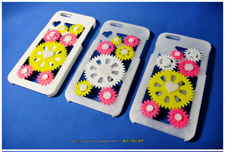iPhone 6 & iPhone 6 Plus Gear Case 3D Print 27640