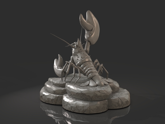 Lobster Ready for 3D Print 3D Print 276469