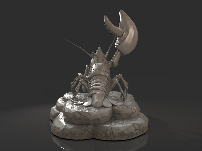 Lobster Ready for 3D Print 3D Print 276470
