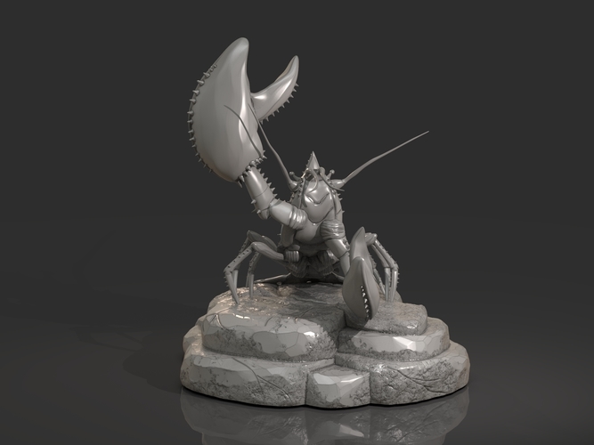 Lobster Ready for 3D Print 3D Print 276474