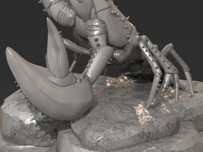 Lobster Ready for 3D Print 3D Print 276479