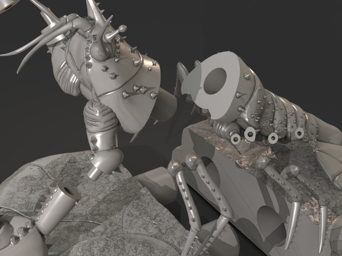 Lobster Ready for 3D Print 3D Print 276485