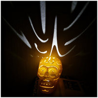 Small Halloween skull lamps 3D Printing 27702