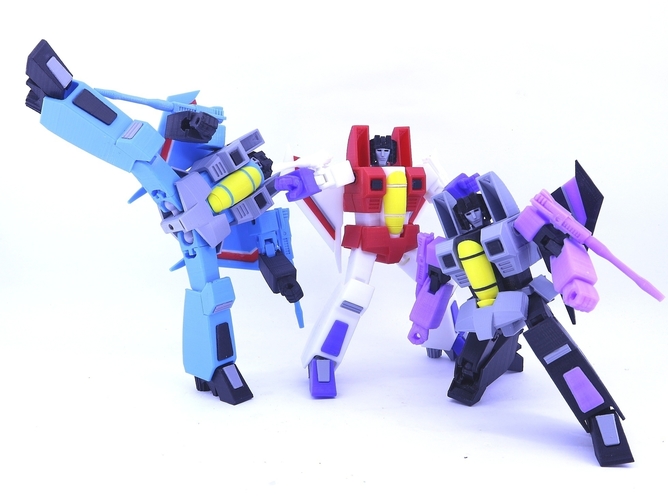 ARTICULATED JET SQUAD - NO SUPPORT 3D Print 277051
