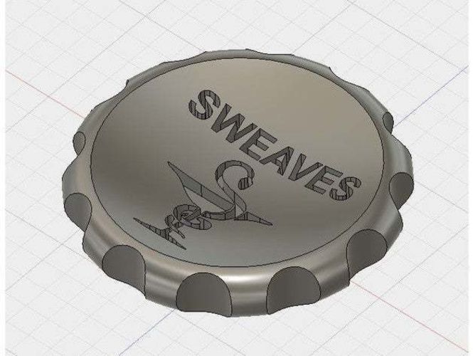 Maker Coin (Sweaves) 3D Print 277917