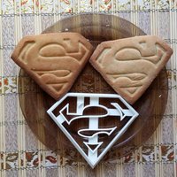 Small Superman Cookie Cutter 3D Printing 27792