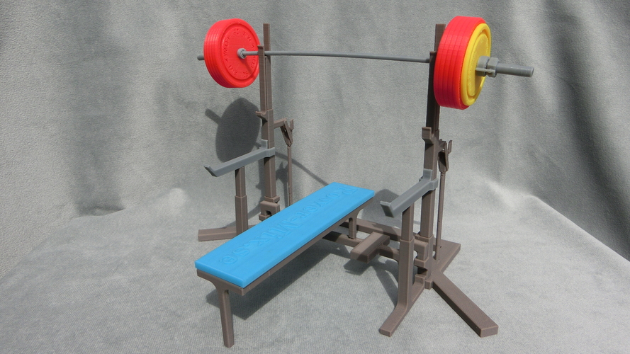 Weight Lift Bench 3D Print 27795