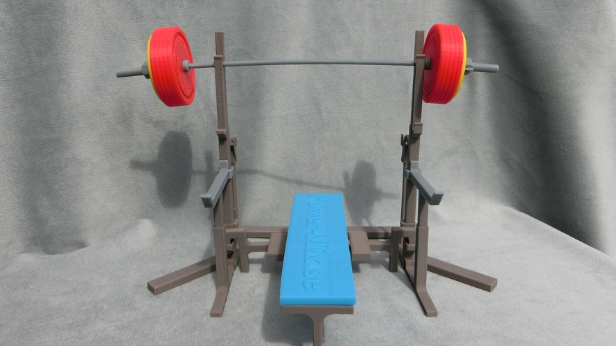 Weight Lift Bench 3D Print 27796