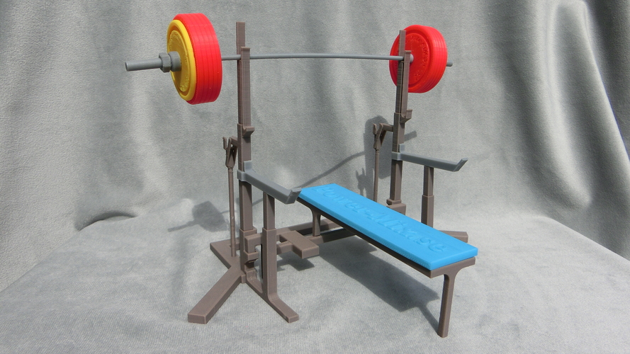 Weight Lift Bench 3D Print 27797