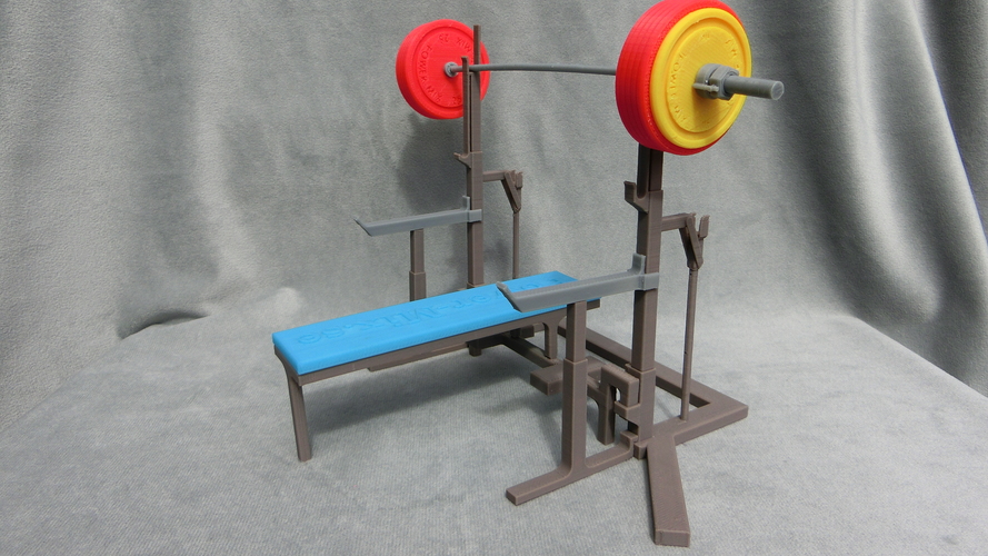 Weight Lift Bench 3D Print 27798
