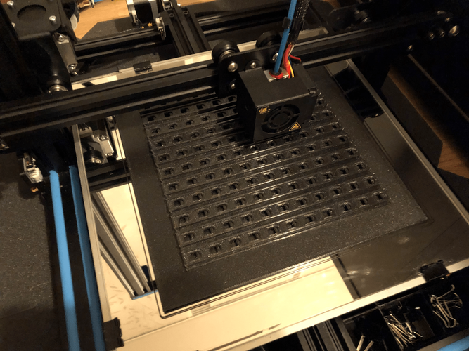 Wordclock Matrix Frame for WS2812B LED 3D Print 278069 Wordclock Matrix Frame for WS2812B LED 3D Print 278069