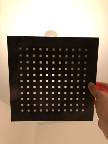 Wordclock Matrix Frame for WS2812B LED 3D Print 278070 Wordclock Matrix Frame for WS2812B LED 3D Print 278070