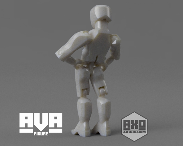 AVA - Action Girl 3D Print 278382