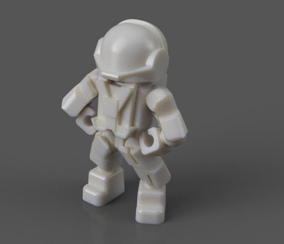 ASTRO - AXO Moon Man - Full Kit 3D Print 278420