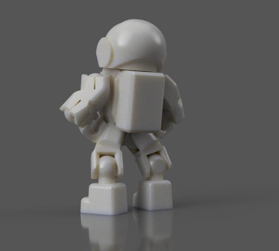ASTRO - AXO Moon Man - Full Kit 3D Print 278421