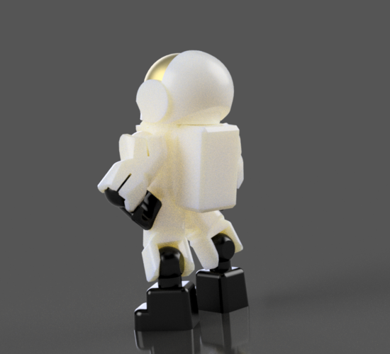 ASTRO - AXO Moon Man - Full Kit 3D Print 278426