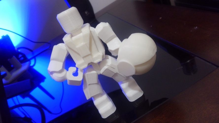 ASTRO - AXO Moon Man - Full Kit 3D Print 278427