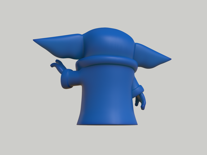 baby yoda 3D Print 278433 baby yoda 3D Print 278433