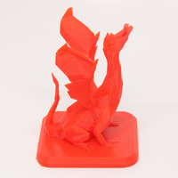 Small Low Poly Dragon 3D Printing 27850