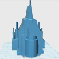Small Elsa's Sand Castle Mold 3D Printing 27926