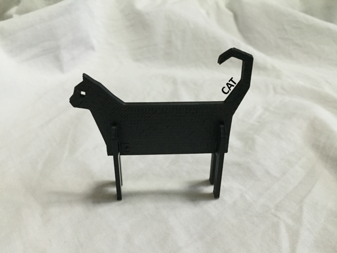 Simple Animals 11 - The Black 3D Print 27946
