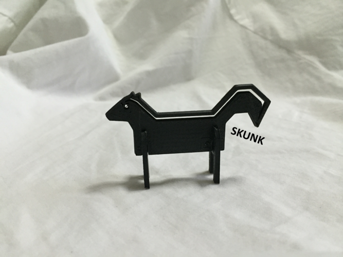 Simple Animals 11 - The Black 3D Print 27949