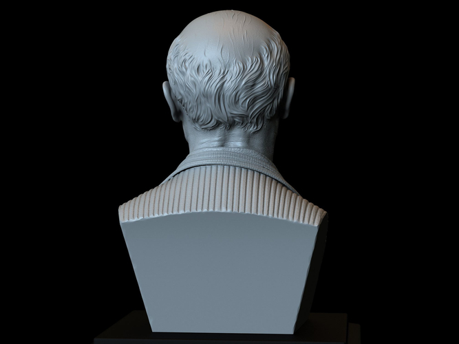 Ed Harris 3d printable bust 3D Print 279726 Ed Harris 3d printable bust 3D Print 279726