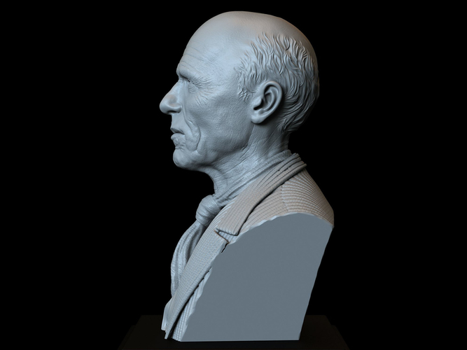 Ed Harris 3d printable bust 3D Print 279727 Ed Harris 3d printable bust 3D Print 279727