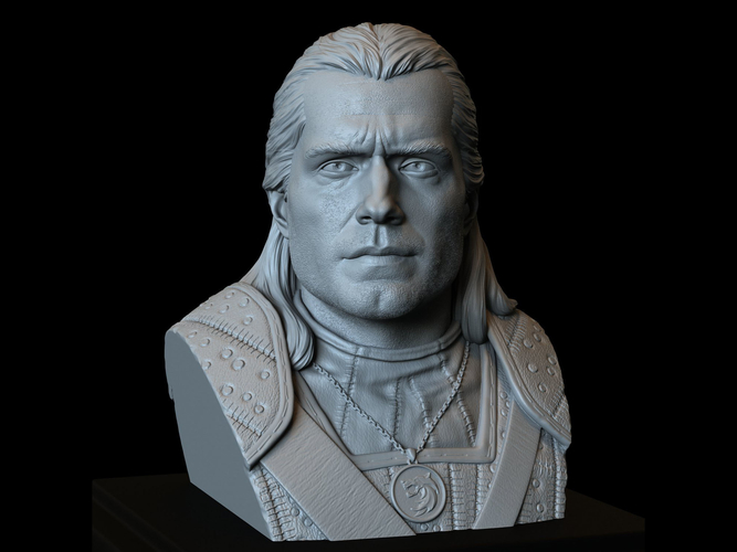 Geralt of Rivia (Henry Cavill) from The Witcher 3D Print 279734 Geralt of Rivia (Henry Cavill) from The Witcher 3D Print 279734