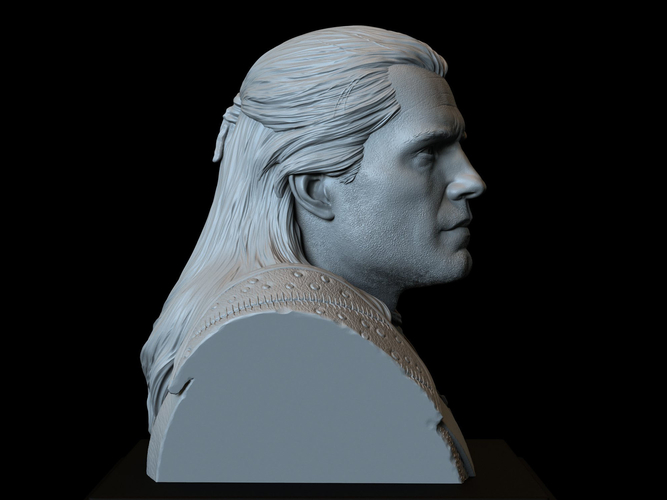 Geralt of Rivia (Henry Cavill) from The Witcher 3D Print 279736 Geralt of Rivia (Henry Cavill) from The Witcher 3D Print 279736