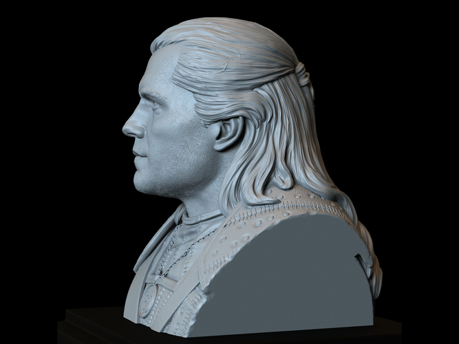 Geralt of Rivia (Henry Cavill) from The Witcher 3D Print 279739 Geralt of Rivia (Henry Cavill) from The Witcher 3D Print 279739