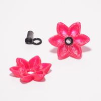 Small  Alisa's Flower Charms For 4g Single Flare Metal Plugs  3D Printing 27981