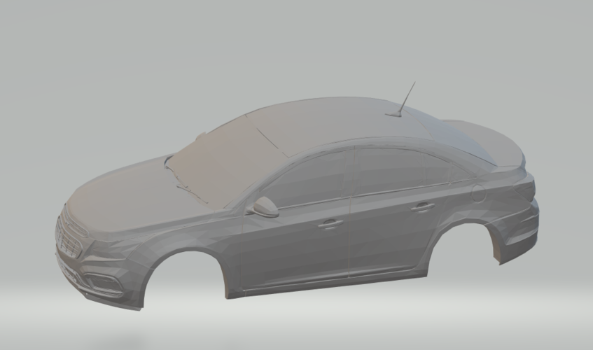 chevrolet cruze 2014 3D Print 280261 chevrolet cruze 2014 3D Print 280261