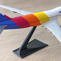 Small Slot Together Model Aircraft Stand 3D Printing 280427