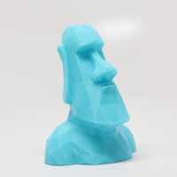 Small Low Poly Moai 3D Printing 28105