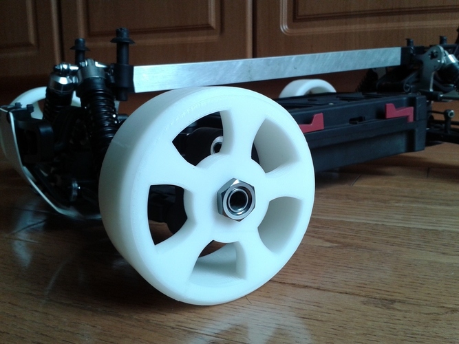 1/8th Scale RC Drift Tire - TT MT4 G3 3D Print 28143